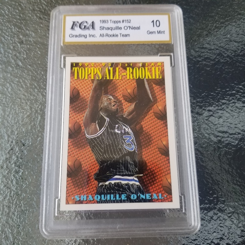 1993 Topps Shaquille O'neal All-Rookie Team Mint10